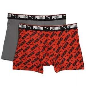 2 Pair PUMA Boxer Briefs Underwear